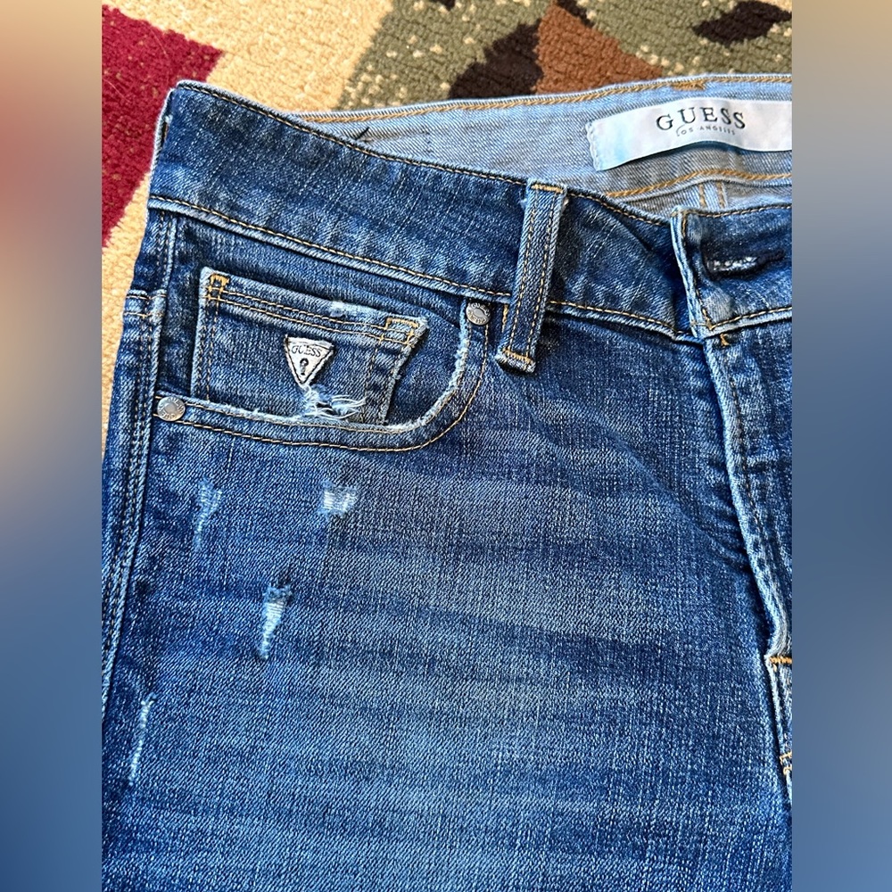 Guess Blue Skinny Jeans - Picture 8 of 12